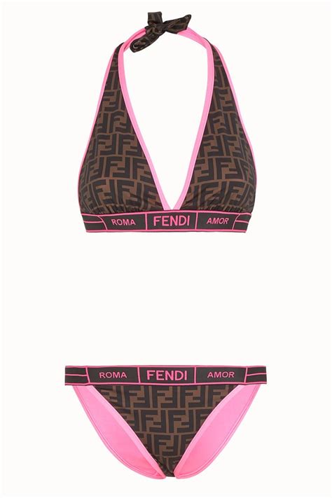 fendi costumi|fendi high waisted swimsuit.